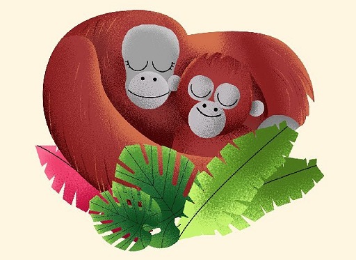 Pemerintah Indonesia telah memasukkan orang utan dan habitat lainnya sebagai satwa yang dilindungi. (Foto: Dok. Instagram/@kiehlsid)