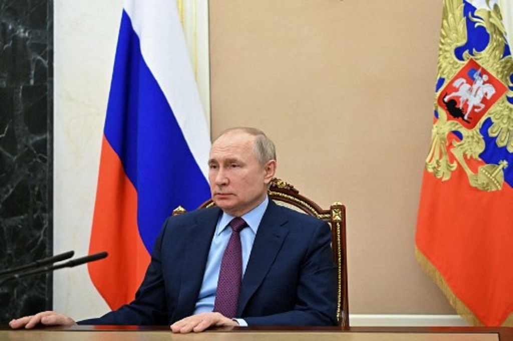 Presiden Rusia Vladimir Putin. Foto : AFP.