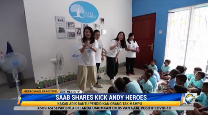 Kakak Beradik Bantu Pendidikan Orang Tak Mampu Lewat Yayasan Saab Shares