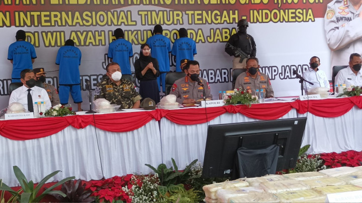 Tangkapan Besar, Jenderal Listyo Minta Jajaran Gencar Ungkap Kasus Narkoba