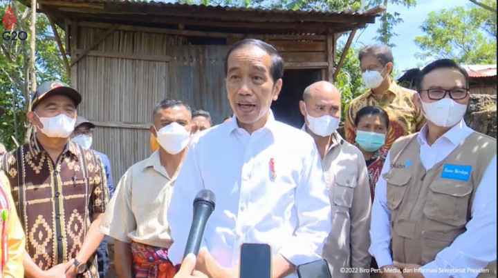 Jokowi Tinjau Pompa Hidram yang Penuhi Kebutuhan Air Bali-Nusa Tenggara