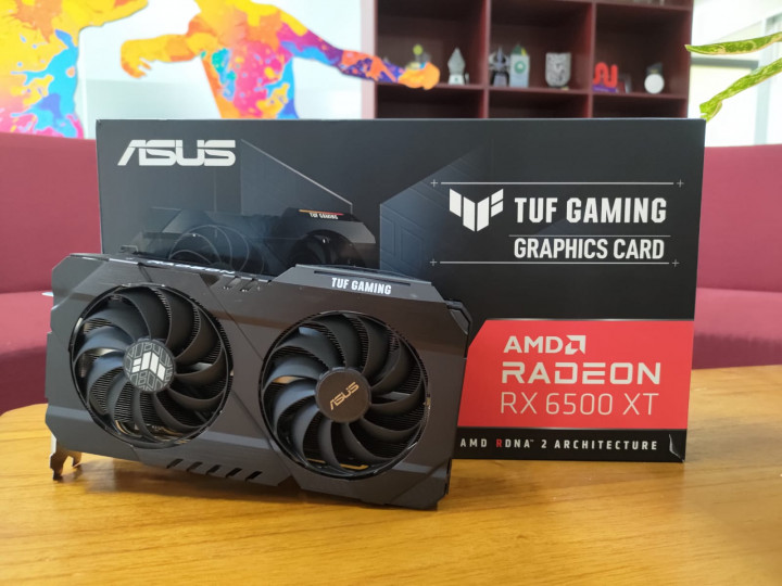 Menjajal Kartu Grafis Asus TUF Gaming Radeon RX 6500 XT OC Gaming