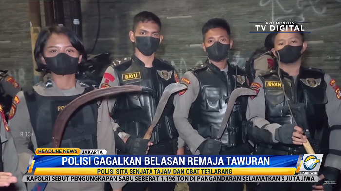 Polisi Gagalkan Aksi Tawuran Remaja di Jakarta Selatan