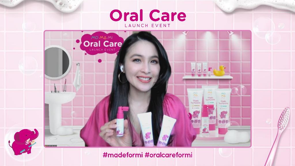 Sandra Dewi pernah punya gigi jelek (Foto: Momami)