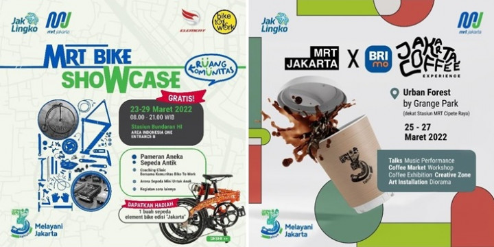 Rayakan Tiga Tahun Beroperasi, MRT Jakarta Gelar Festival Kuliner dan Seni