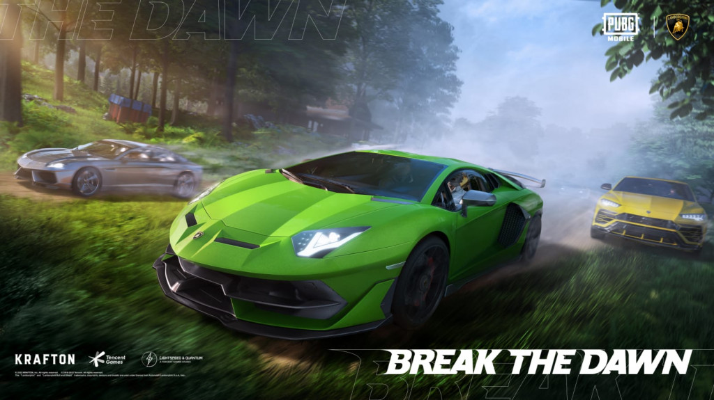 Mobil sport Lamborghini masuk area pertempuran PUBG Mobile