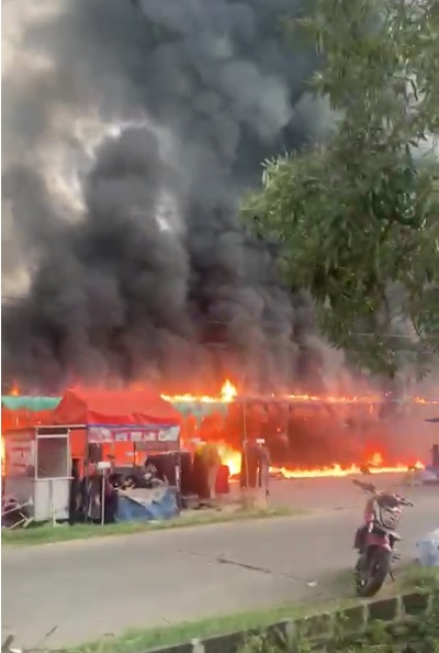 Kebakaran Pasar Duta Bandara Tangerang Diduga Dipicu Aktivitas Las