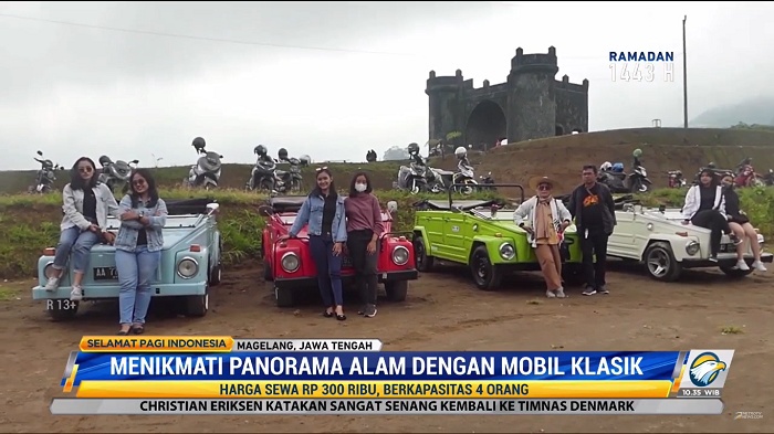 Wisata Unik dengan Mobil Klasik di Magelang