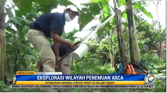 Eksplorasi Wilayah Penemuan Arca