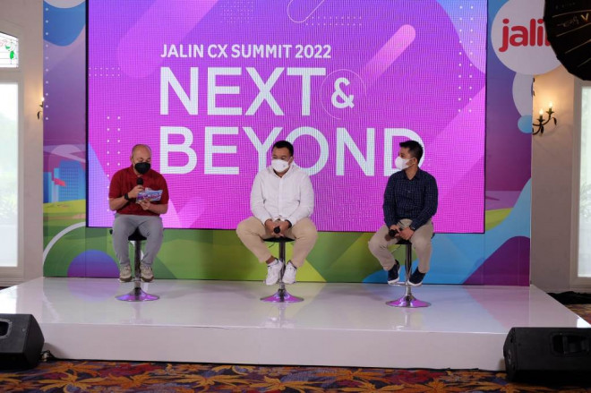 Jalin CX Summit 2022 membahas sistem yang aman dalam transaksi pembayaran digital. Foto: dok Jalin.