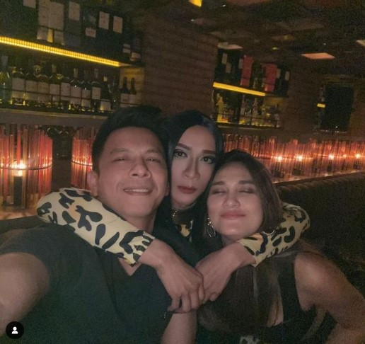 Aming Foto Bareng Luna Maya dan Ariel Noah, Doakan Ini