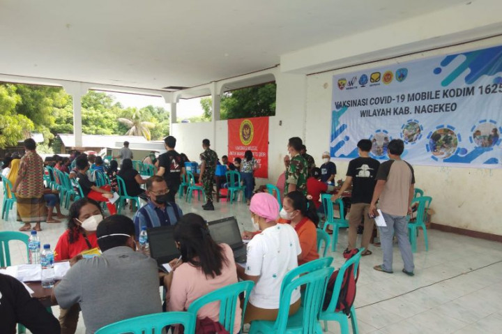 Cakupan Vaksinasi Covid-19 di Nagekeo Capai 87%