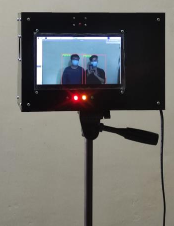 Atur <i>Physical Distancing</i>, Mahasiswa UNY Ciptakan Alat Deteksi Jarak Berbasis Raspberry Pi