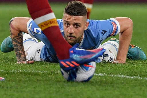Sergej Milinkovic-Savic. (Tiziana FABI / AFP)