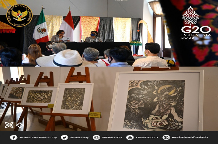 KBRI Mexico City Promosikan Budaya Indonesia di Museum Nasional Meksiko