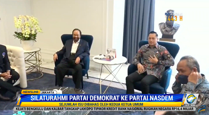 Silaturahmi Partai Demokrat ke Partai NasDem