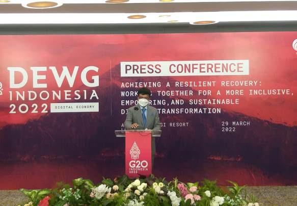 Pertemuan DEWG Dorong Teknologi untuk Pemulihan Ekonomi