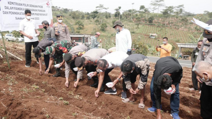 Polri Dukung Ekosistem Pertanian yang Dikembangkan FKDB