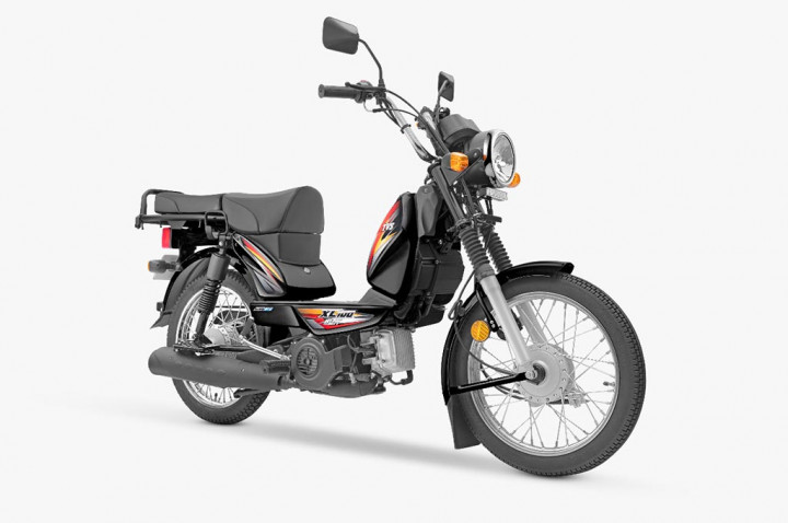TVS XL 100, Motor Fungsional 100 cc