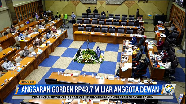 Formappi Sebut Anggaran Gorden DPR Rp48,7 Miliar Tidak Memiliki Urgensi