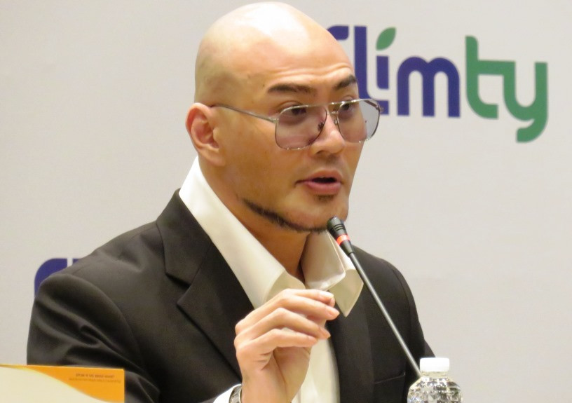 Deddy Corbuzier memberikan tips diet terbaik. (Foto: A. Firdaus/Medcom.id)