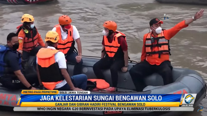 Ganjar Ajak Masyarakat Gotong Royong Rawat Bengawan Solo