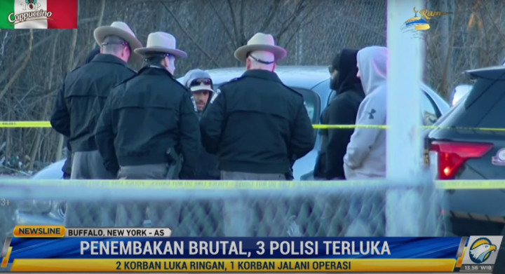 Penembakan Brutal Terjadi Lagi di AS, 3 Polisi Terluka