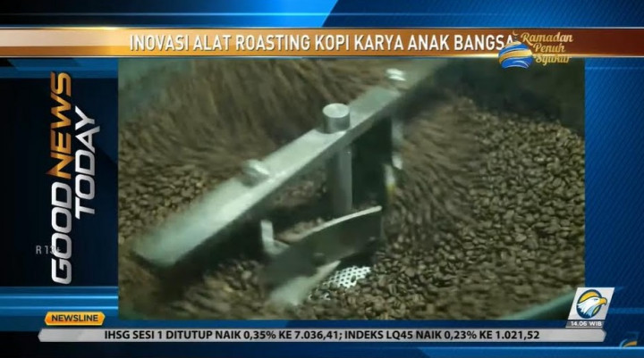 Yuk Intip Inovasi Alat Roasting Kopi Bebas Gas Karbon Karya Anak Bangsa