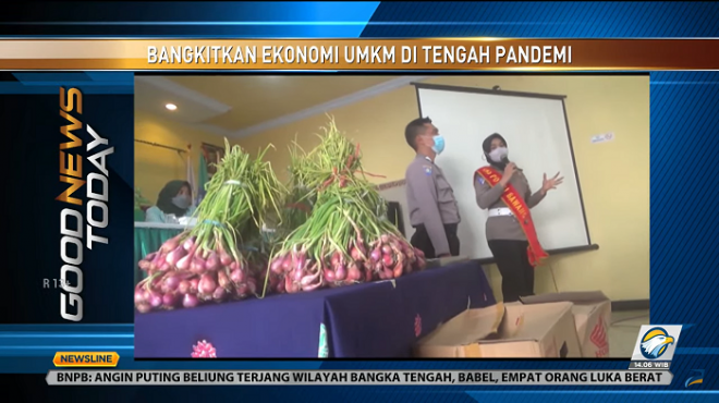 Bangkitkan ekonomi UMKM di tengah pandemi. Foto: Dok/Metro TV