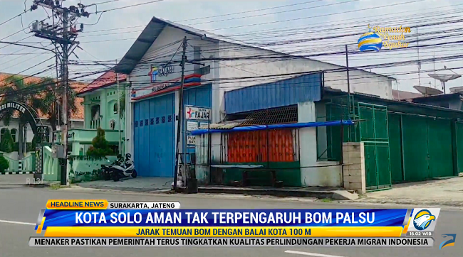 Polres Surakarta Minta Masyarakat Tenang Pascatemuan Bom Palsu