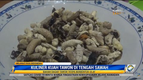 Pemilik Warung di Banyuwangi Sulap Larva Tawon Vespa Jadi Kuliner Lezat