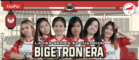 Bigetron Era Juara Bertahan UniPin Ladies Series
