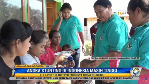 Angka Stunting di Indonesia Masih Tinggi