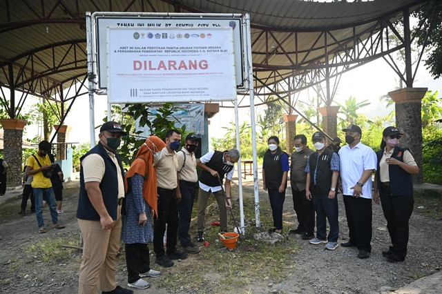 Satgas BLBI Sita Aset Tanah di Bogor Milik Obligor Agus Anwar