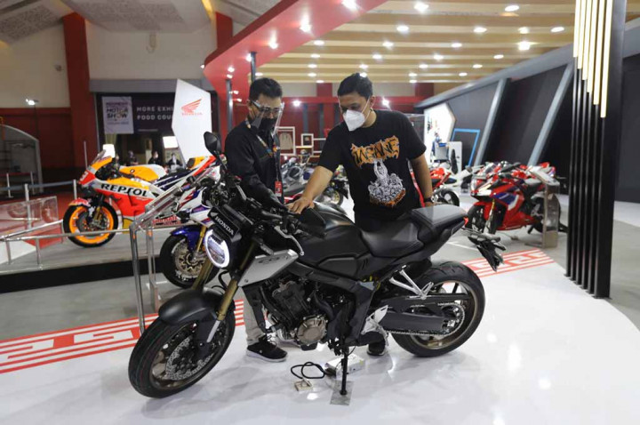 Boyong Semua Line-up Motor dalam Zona Tematik ala AHM di IIMS 2022