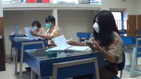 PTM 100% untuk SMA di Kota Depok Usai Ujian Sekolah