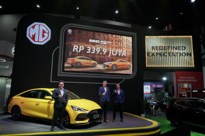 IIMS 2022: MG Rilis Harga Resmi Sedan 5 GT, Varian Terendah Dibanderol Rp339 Juta