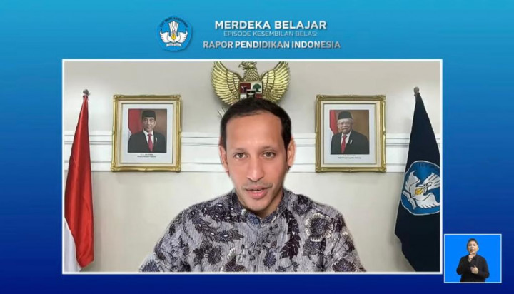 Rapor Pendidikan Indonesia, Nadiem: AN dan Dapodik Jadi Satu-satunya Rujukan