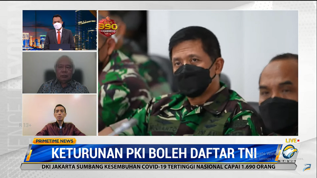 Pakar Setuju Keputusan Keturunan PKI Boleh Daftar TNI