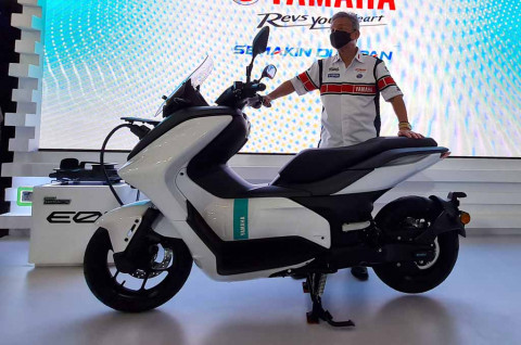 Tak Hanya Boyong Line-up Lengkap, Yamaha Pamer Motor Konsep di IIMS 2022