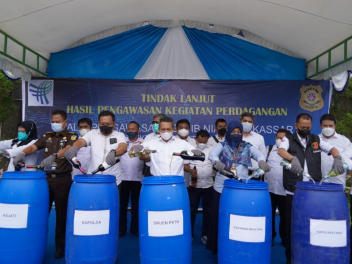 Kemendag Musnahkan Barang Tak Sesuai Ketentuan Senilai Lebih dari Rp460 Juta