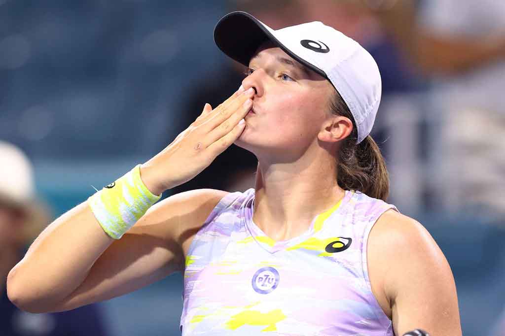 Tenis: Swiatek Jumpa Osaka di Final Miami Open