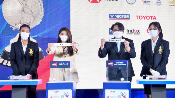 Tim Bulu Tangkis Indonesia Isi Grup A Piala Thomas & Uber 2022