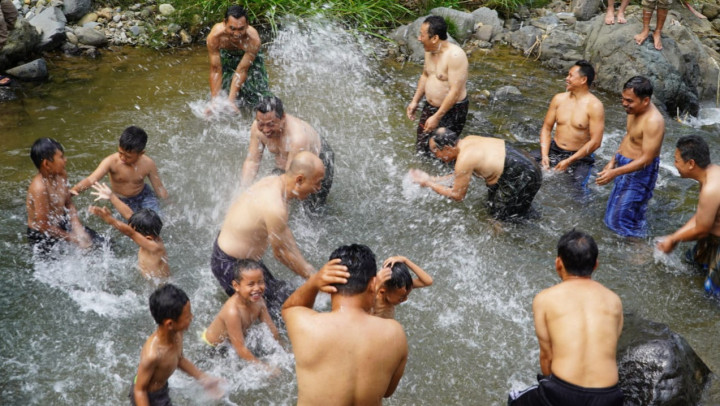 Sambut Ramadan, Bupati Jepara <i>Jeguran</i> bersama Warga