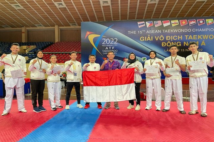 Enam Atlet Nasional Tae kwon Do Sabet Medali di Kota Paman Ho