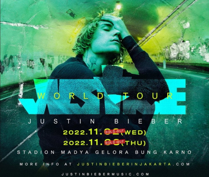 Trending Topik! Tiket Konser Justin Bieber Habis Lagi, Netizen Ngamuk ke Calo