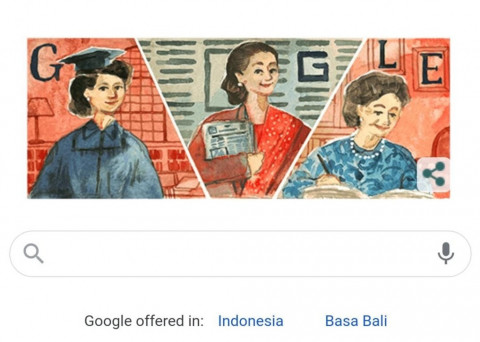 Mengenal Siti Latifah Herawati Diah, Sosok di Google Doodle Hari Ini