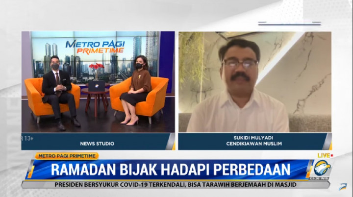 Ramadan Jadi Momentum Bijak Hadapi Perbedaan