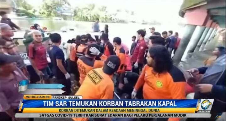 Sempat Hilang, Korban Kecelakaan Kapal Jolloro Ditemukan Tak Bernyawa
