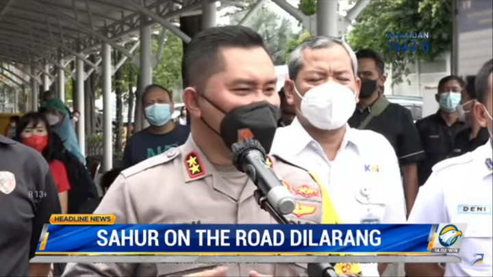 Warga Ibu Kota Dilarang Keras Sahur <i>on The Road</i>